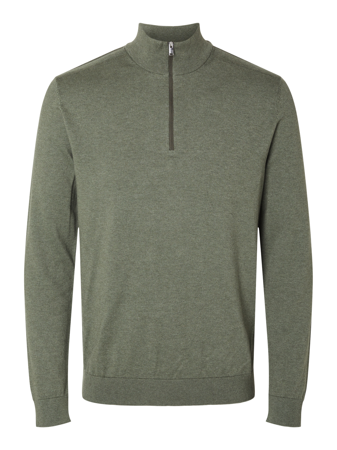 Berg Half Zip Genser - Grønn/ Kalamata